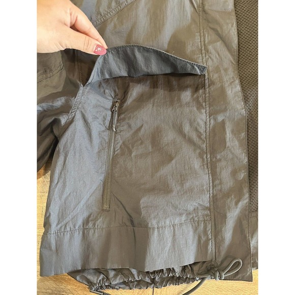 NWT Athleta Canopy Parachute Performance Jacket Size M Black BRAND NEW $158 Zip - Picture 15 of 16